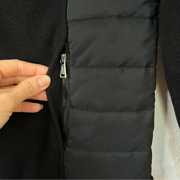Lauren Ralph Lauren Zip Up Black Jacket Size Medium - Picture 6 of 9